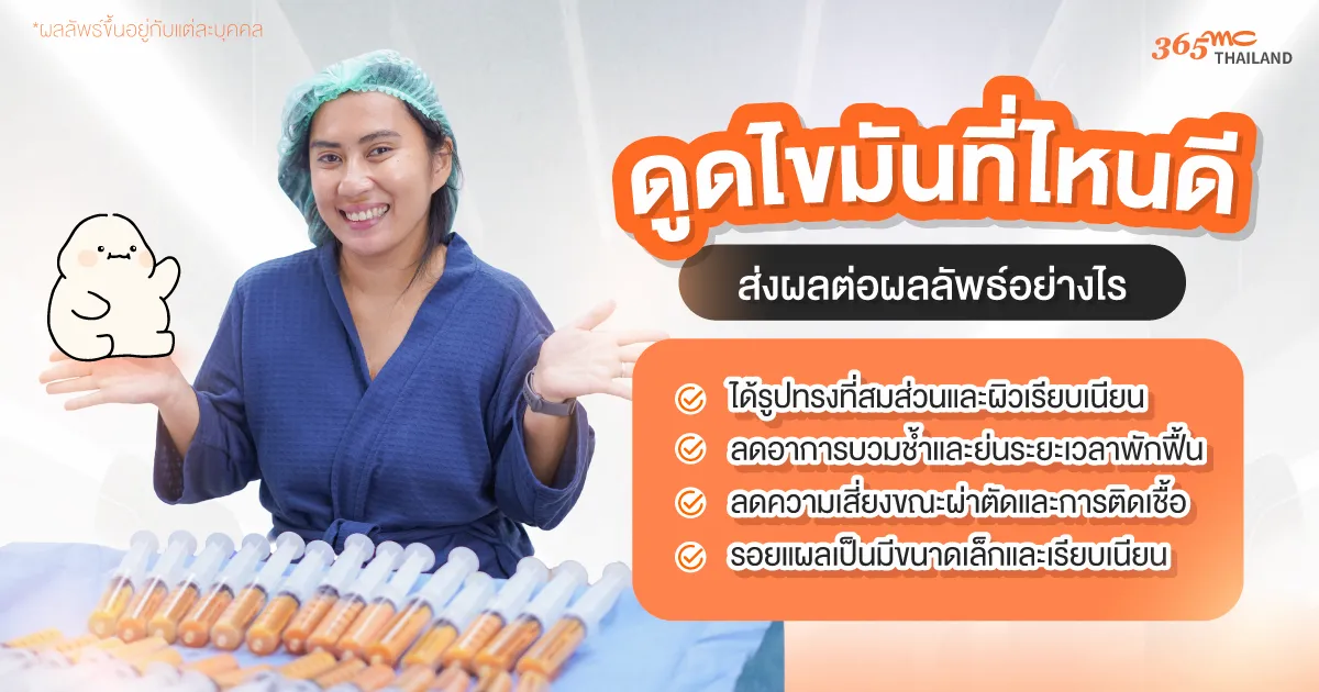 การเลือกดูดไขมันที่ไหนดี